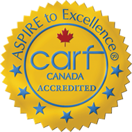 CARF Canada Accredited seal