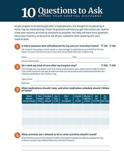 Hospital Discharge Guide